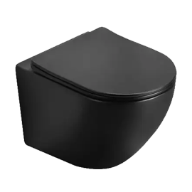 Wc solja konzolna AXA - GLOMP 46cm [0201207][black,matt]